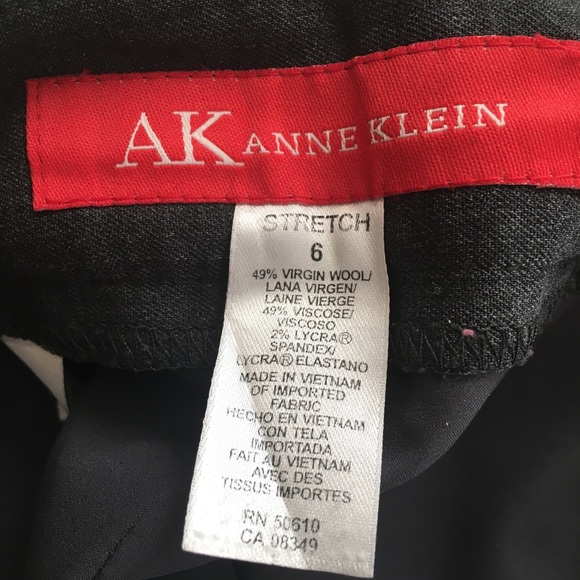 Anne Klein like new gray pants Sz 6 stretch. - Picture 4 of 5